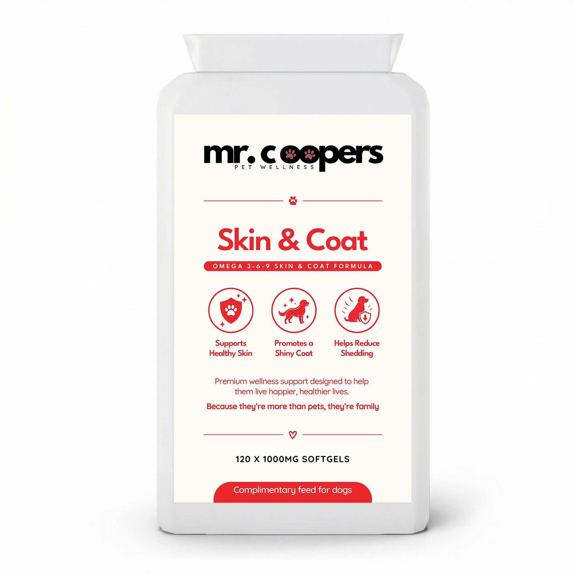 Dog Omega 3 6 9 Supplement